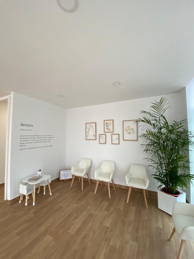 Sala de espera da D’Clinic